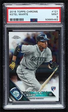 2016 Topps Chrome - [Base] #121 - Ketel Marte [PSA 9 MINT]