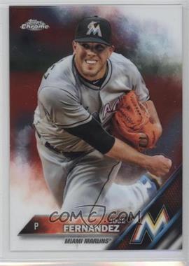 2016 Topps Chrome - [Base] #197 - Jose Fernandez