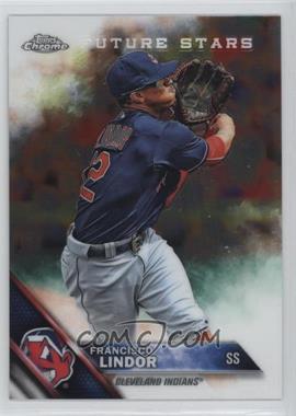 2016 Topps Chrome - [Base] #3.1 - Francisco Lindor (Fielding)