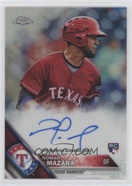 2016 Topps Chrome - Rookie Autographs - Refractor #RA-NM - Nomar Mazara /499