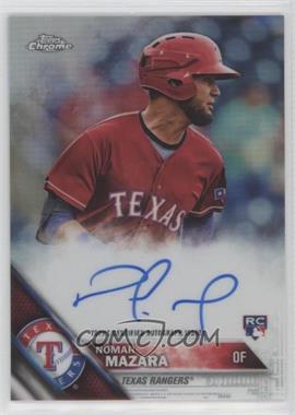 2016 Topps Chrome - Rookie Autographs - Refractor #RA-NM - Nomar Mazara /499