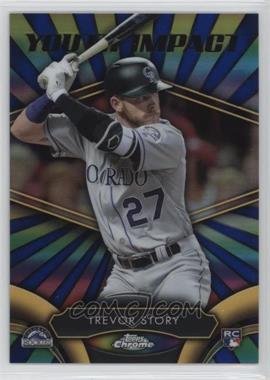 2016 Topps Chrome - Youth Impact #YI-10 - Trevor Story