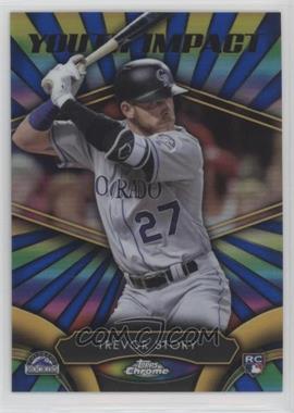 2016 Topps Chrome - Youth Impact #YI-10 - Trevor Story