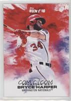 Bunt Splatter Art - Bryce Harper #/457