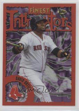 2016 Topps Finest - 1996 Finest Intimidators - Red Refractor #96FI-DO - David Ortiz /5