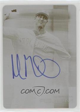 2016 Topps Finest - Autographs - Printing Plate Yellow #FA-AM - Andrew Miller /1