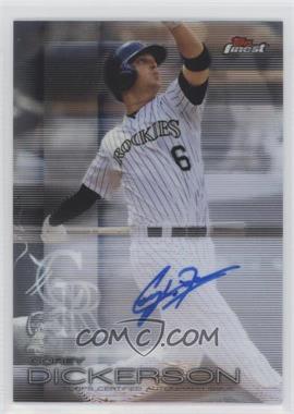 2016 Topps Finest - Autographs #FA-CDI - Corey Dickerson