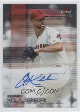 2016 Topps Finest - Autographs #FA-CKL - Corey Kluber