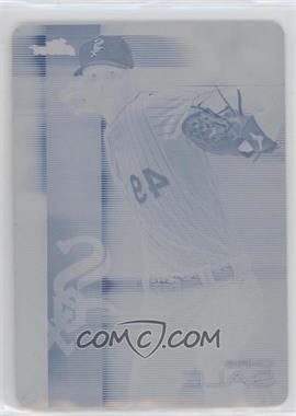 2016 Topps Finest - [Base] - Printing Plate Cyan #40 - Chris Sale /1