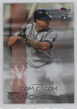 2016 Topps Finest - [Base] - Refractor #64 - Gary Sanchez