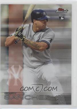 2016 Topps Finest - [Base] - Refractor #64 - Gary Sanchez