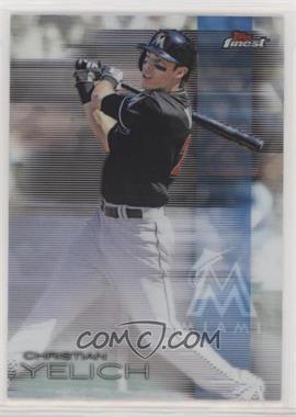 2016 Topps Finest - [Base] - Refractor #93 - Christian Yelich