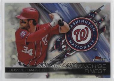 2016 Topps Finest - Franchise Finest #FF-BH - Bryce Harper