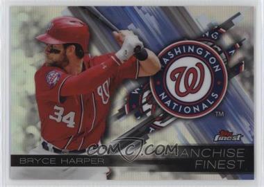 2016 Topps Finest - Franchise Finest #FF-BH - Bryce Harper