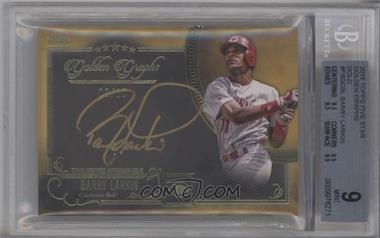 2016 Topps Five Star - Golden Graphs - Gold #FSGC-FSGC-BL - Barry Larkin /10 [BGS 9 MINT]