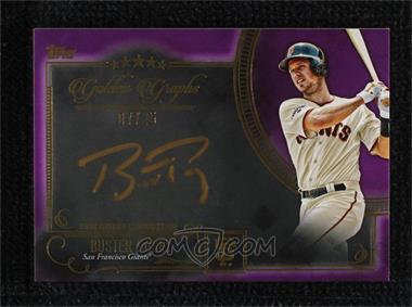 2016 Topps Five Star - Golden Graphs - Purple #FSGC-FSGC-BP - Buster Posey /25