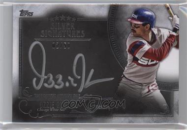 2016 Topps Five Star - Silver Signatures #FSSS-OG - Ozzie Guillen /50