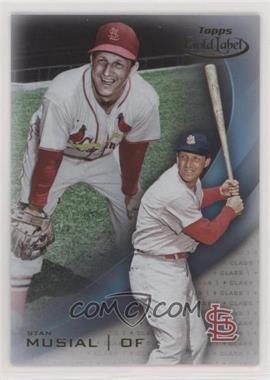 2016 Topps Gold Label - [Base] - Class 1 Blue #47 - Stan Musial