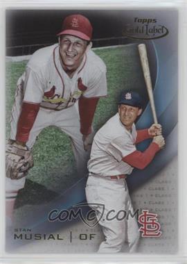 2016 Topps Gold Label - [Base] - Class 1 Blue #47 - Stan Musial