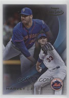 2016 Topps Gold Label - [Base] - Class 2 Blue #82 - Matt Harvey