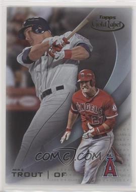 2016 Topps Gold Label - [Base] - Class 2 #1 - Mike Trout