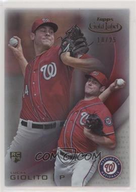 2016 Topps Gold Label - [Base] - Class 3 Red #46 - Lucas Giolito /25