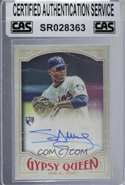 2016 Topps Gypsy Queen - Autographs #GQA-MSA - Miguel Sano [CAS Certified Sealed]