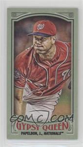 2016 Topps Gypsy Queen - [Base] - Mini Green #53 - Jonathan Papelbon /99