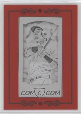 2016 Topps Gypsy Queen - [Base] - Mini Printing Plate Black Framed #82 - Nelson Cruz /1