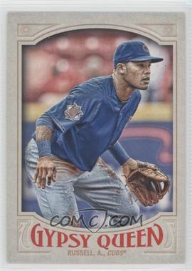 2016 Topps Gypsy Queen - [Base] #67.2 - SP Image Variation - Addison Russell (Fielding)