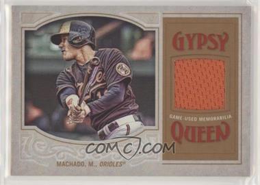 2016 Topps Gypsy Queen - Relics #GQR-MMA - Manny Machado