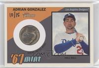 Adrian Gonzalez #/15