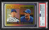 Rookie Stars - Kyle Schwarber, Carl Edwards Jr. [PSA 9 MINT] #/567