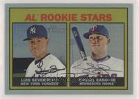 Rookie Stars - Luis Severino, Miguel Sano #/567