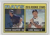 Rookie Stars - Richie Shaffer, Luke Maile