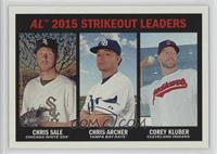 League Leaders - Chris Sale, Chris Archer, Corey Kluber