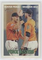 Fence Busters (Hunter Pence, Brandon Belt) [EX to NM]