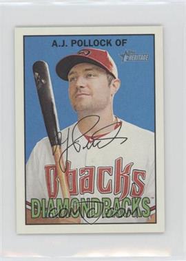 2016 Topps Heritage - [Base] - Mini #466 - A.J. Pollock /100