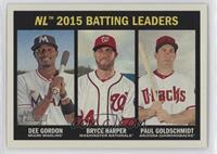 League Leaders - Dee Gordon, Bryce Harper, Paul Goldschmidt