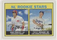 Rookie Stars - Jose Peraza, Corey Seager