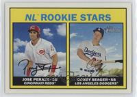 Rookie Stars - Jose Peraza, Corey Seager