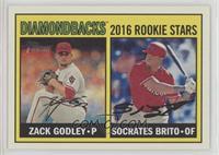 Rookie Stars - Zack Godley, Socrates Brito