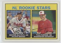 Rookie Stars - Hector Olivera, Trea Turner