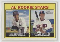 Rookie Stars - Luis Severino, Miguel Sano