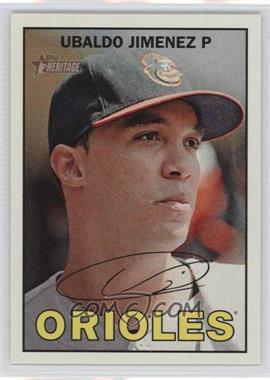 2016 Topps Heritage - [Base] #209 - Ubaldo Jimenez