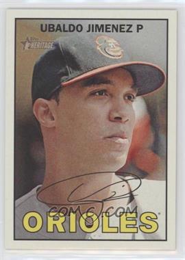 2016 Topps Heritage - [Base] #209 - Ubaldo Jimenez