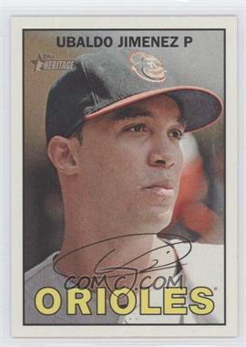 2016 Topps Heritage - [Base] #209 - Ubaldo Jimenez