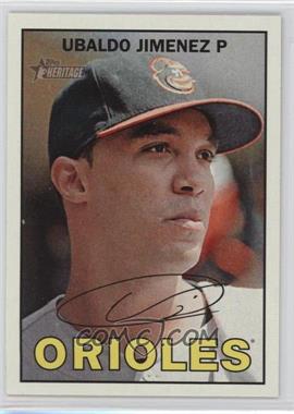 2016 Topps Heritage - [Base] #209 - Ubaldo Jimenez