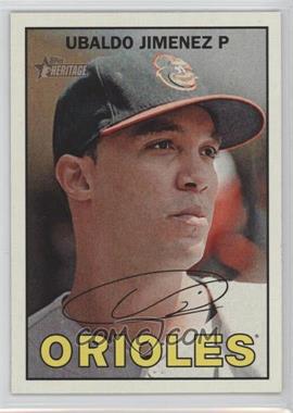 2016 Topps Heritage - [Base] #209 - Ubaldo Jimenez