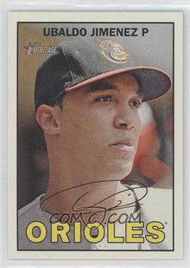 2016 Topps Heritage - [Base] #209 - Ubaldo Jimenez